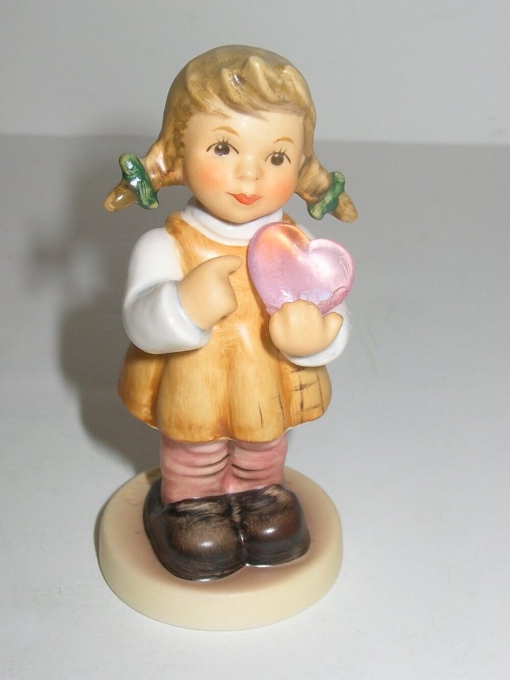 M I Hummel Figurine "Heart of Hope" HUM 2240  TMK8 - Breast Cancer Series MINT
